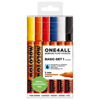 Molotow One4All Acrylic Marker 2mm available from ETH Canvas