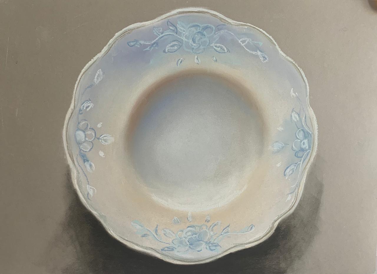 Round plate