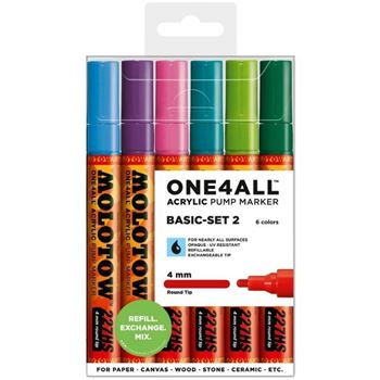 Molotow One4All Acrylic Marker 4mm available from ETH Canvas