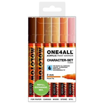 Molotow One4All Acrylic Marker 2mm available from ETH Canvas