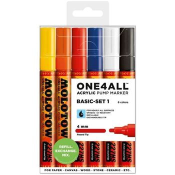 Molotow One4All Acrylic Marker 4mm available from ETH Canvas