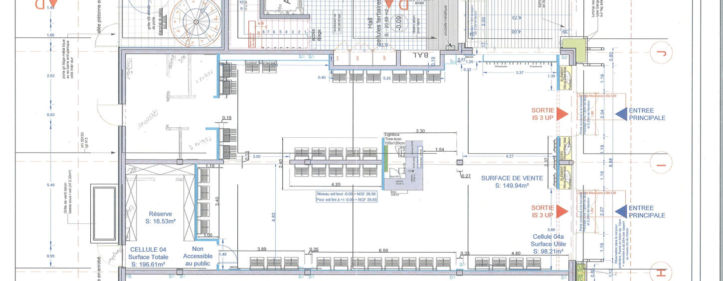 Boutique à louer Centre commercial carrefour Vannes