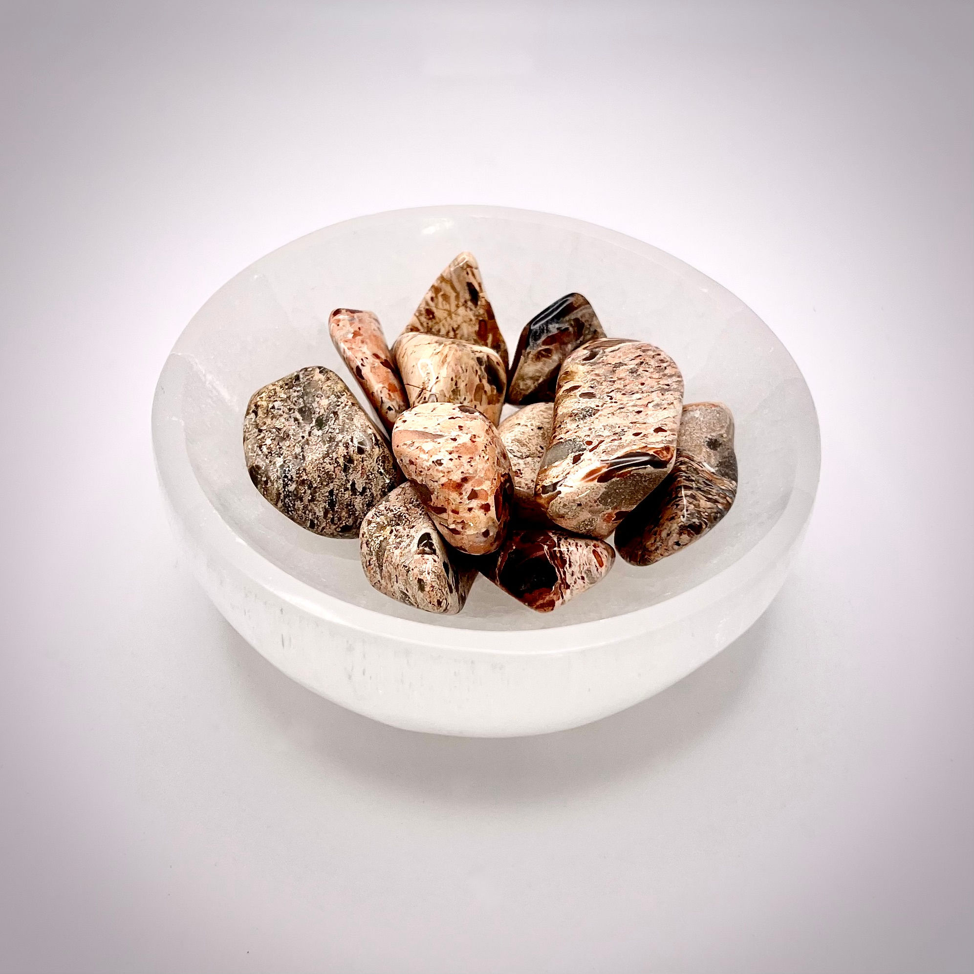 Poppy Jasper Tumbled Stones