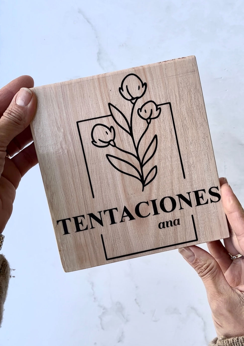 Miniatura: Personalizado 8 x 8 cm