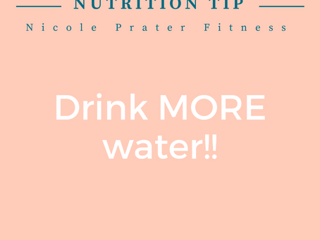 Don't forget the H2O!