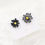 Thumbnail: Mix n Match Black Flowers Studs