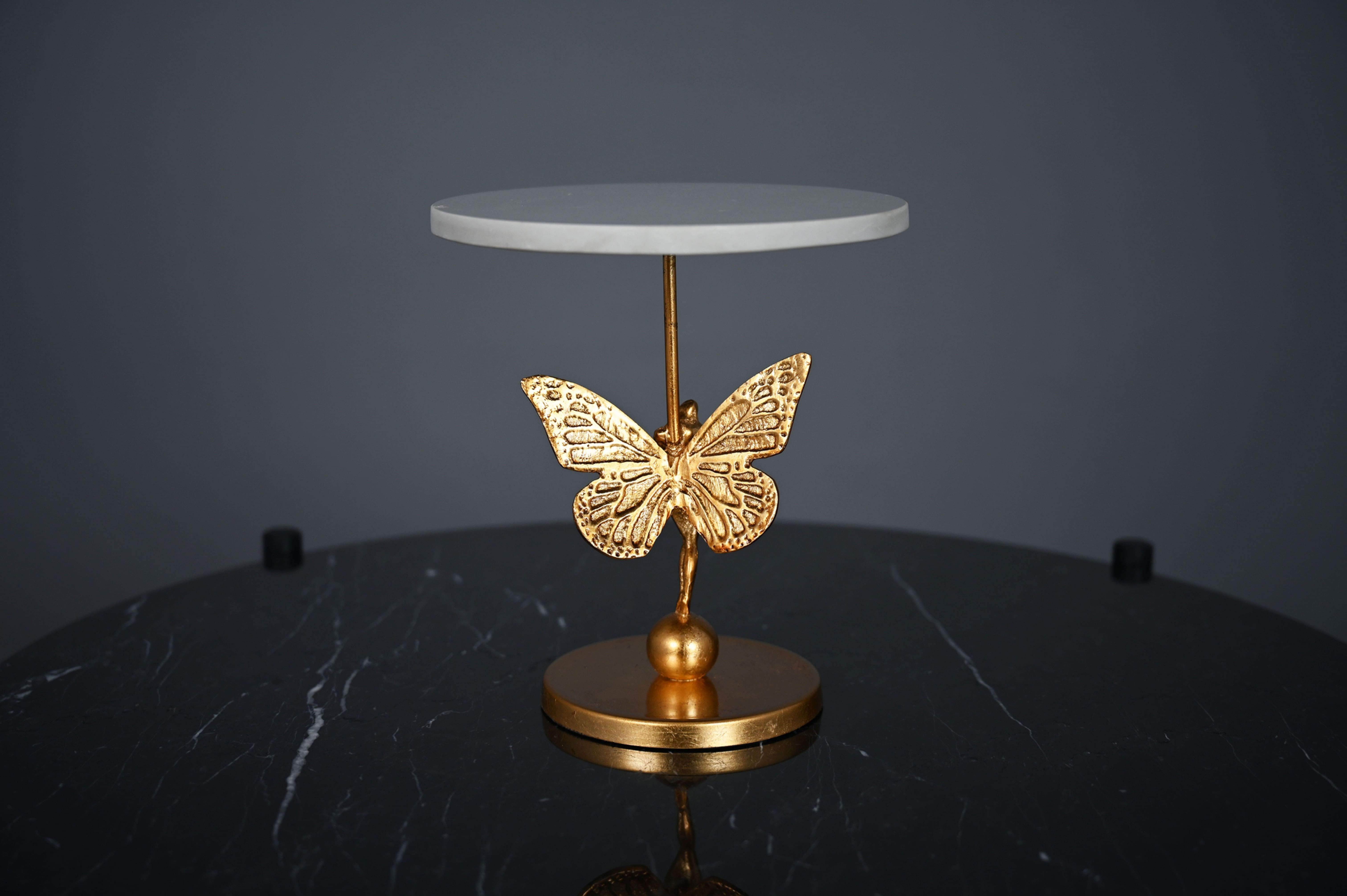 ANGELO WHITE MARBLE SERVING PLATE