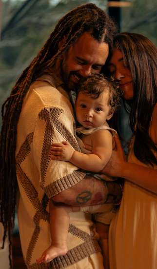 Gabriel Elias, Chico e sua esposa Débora Beaumord (Sérgio Luiz Castro)
