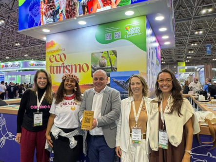 Caraíva encanta na ABAV reafirmando o valor do turismo cultural e sustentável da Bahia