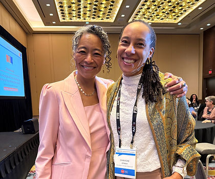 L. Song Richardson and Chinyere Oparah at the American Association of Colleges and Universities Annual Conference