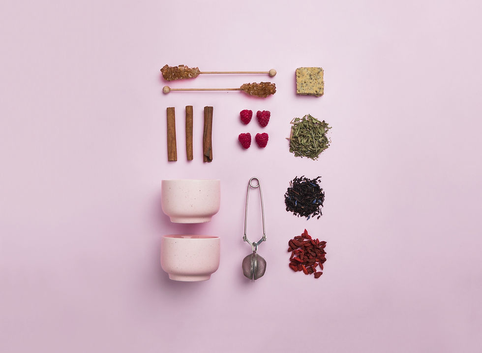 Tea Ingredient Layout