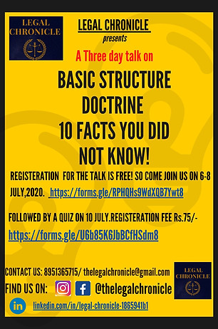 BASIC STRUCTURE DOCTRINE 10 FACTS YOU DI