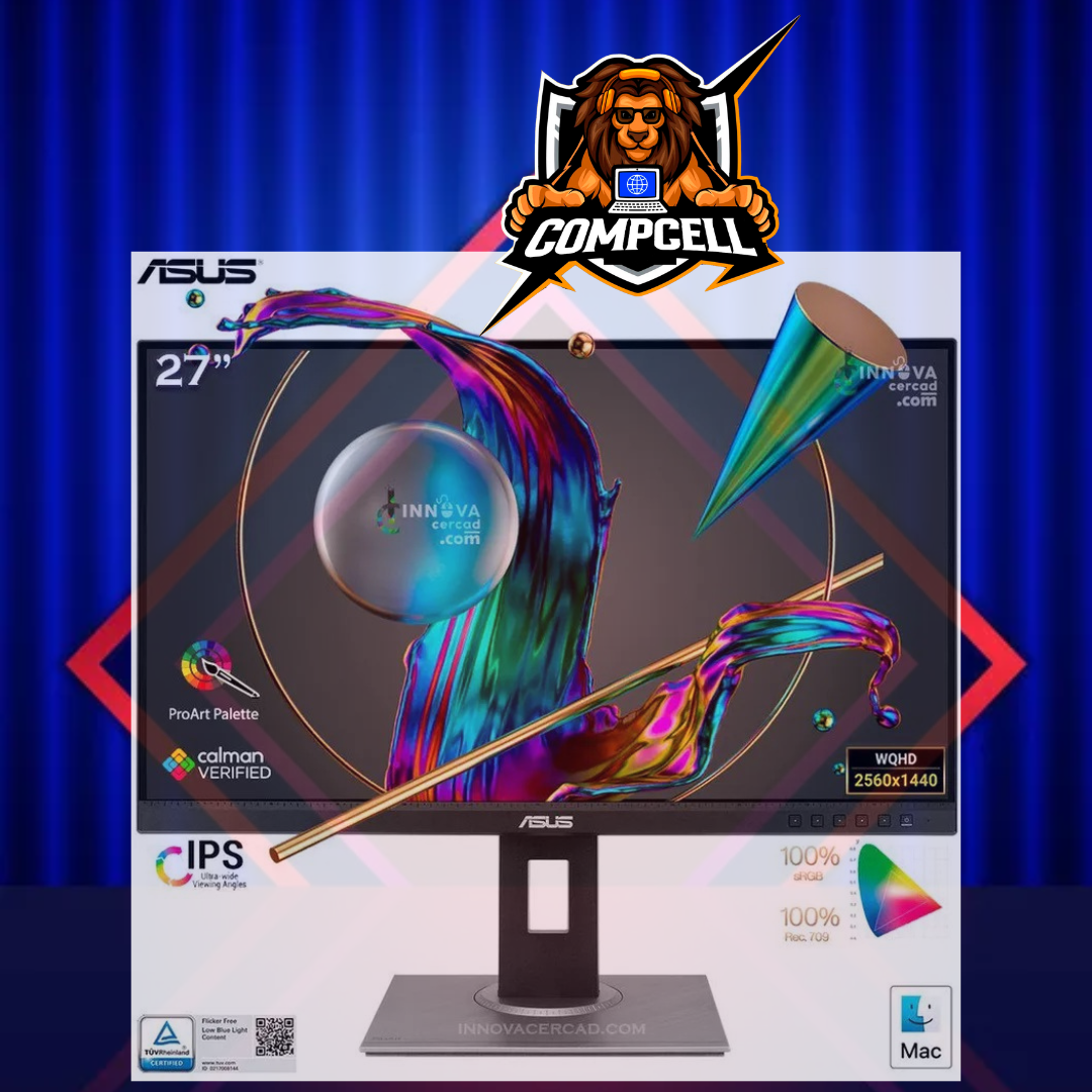 MONITOR PROFESIONAL ASUS ProArt Display PA278QV, 27" IPS, WQHD, 100% sRGB, 75Hz