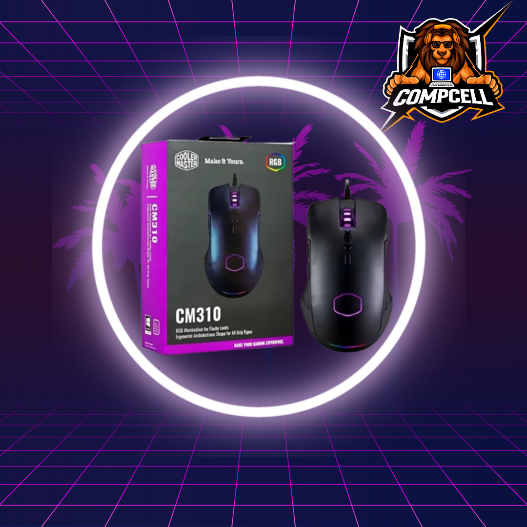 MOUSE GAMING COOLER MASTER CM310 DPI 10000