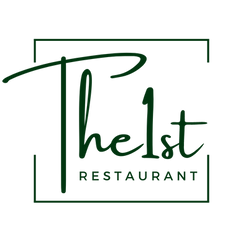 Logo The1st Restaurant weiß transparent.png