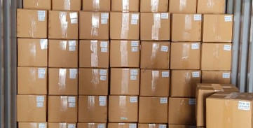 Pulses container from India