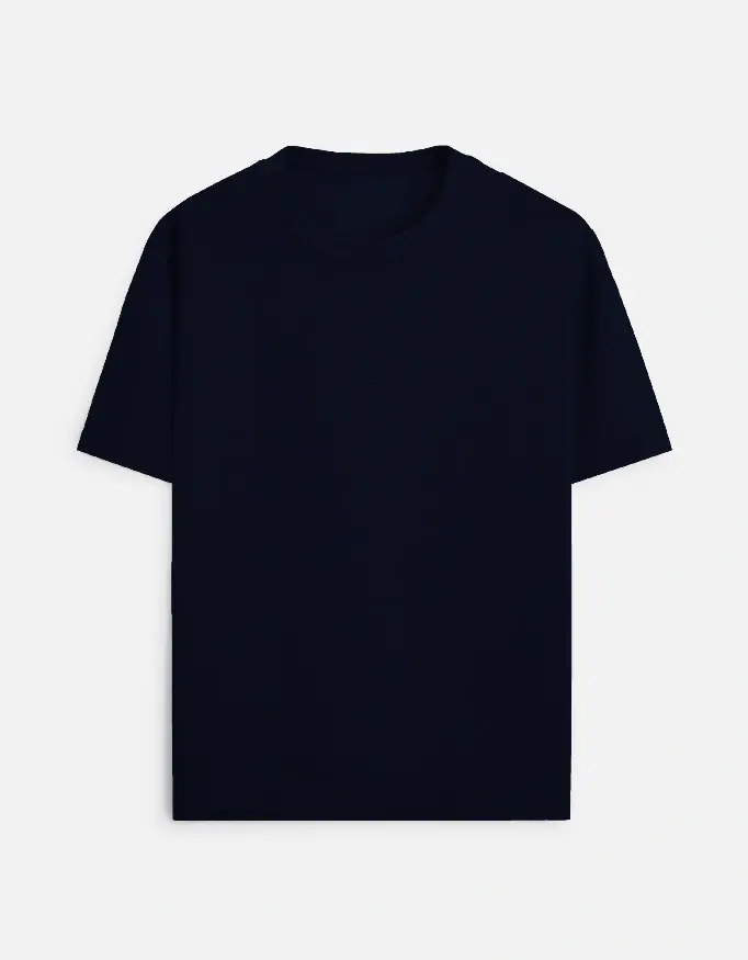 Thumbnail: Green Cotton Crew Neck T-Shirt front