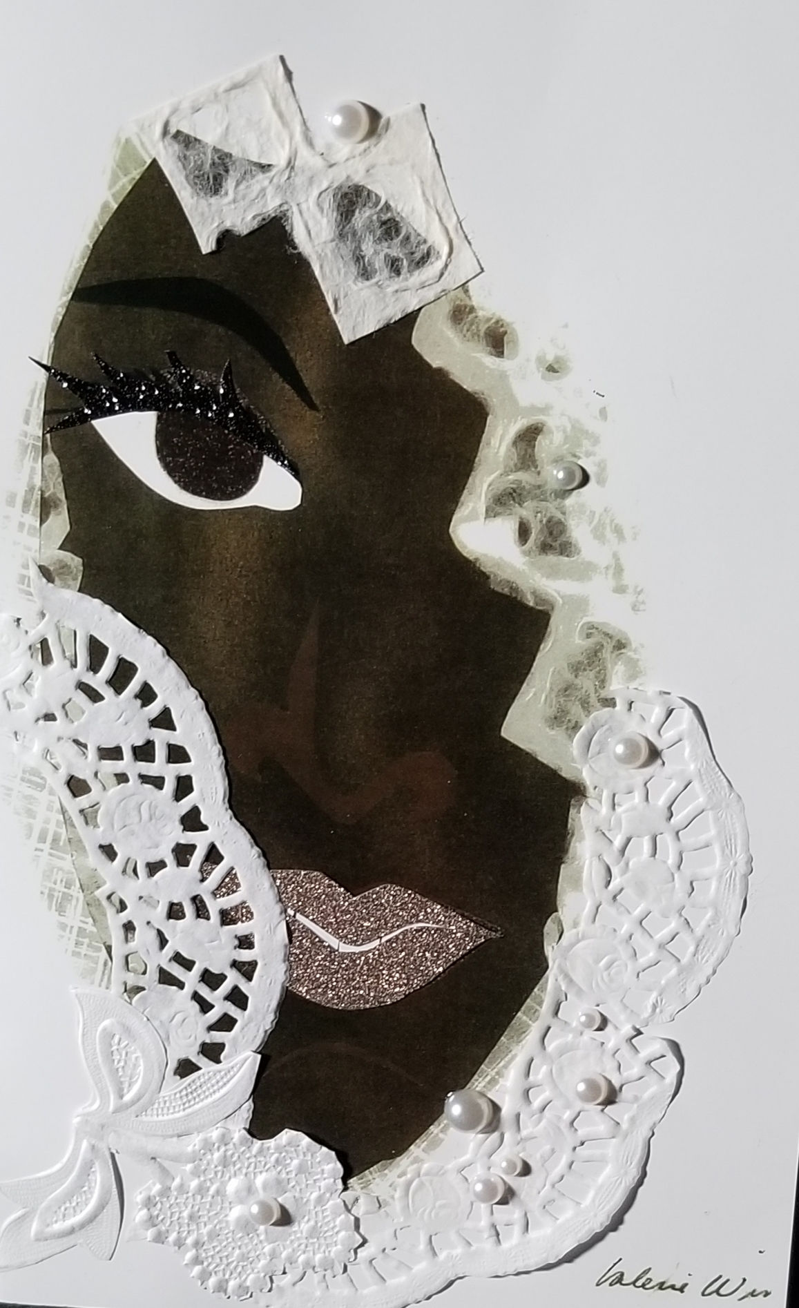 Dark and Lovely Large Greeting Card