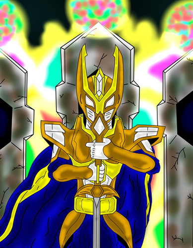 THE GOLDEN KNIGHT 8x10 Color Print | The JC Multiverse