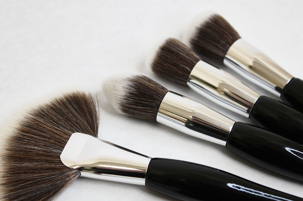 Thumbnail: Black Makeup Bag Brush Set