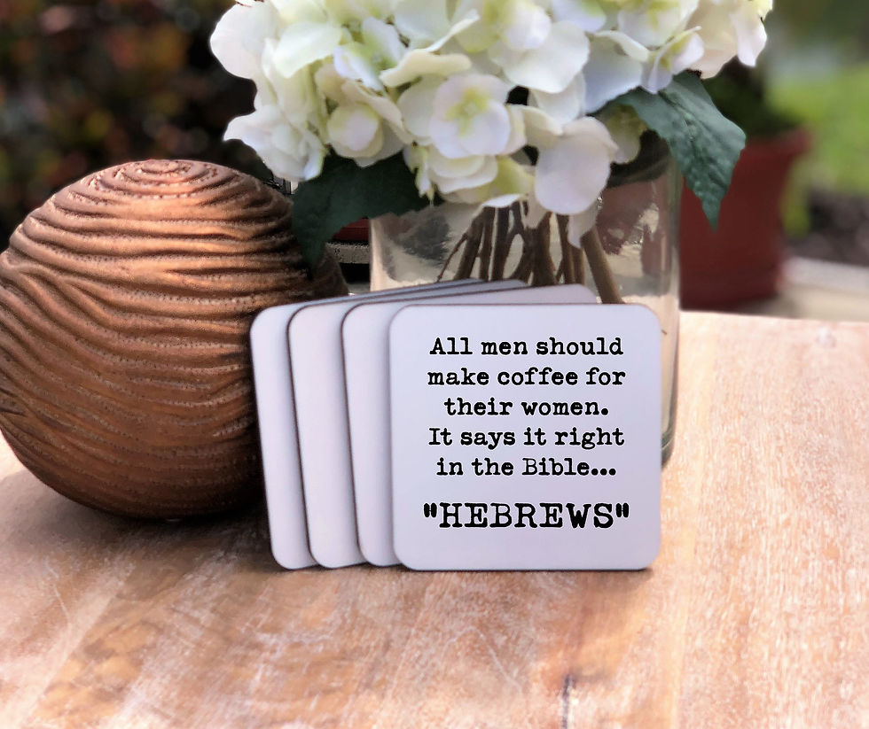 Thumbnail: Make Her Coffee Coasters Set