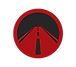 circular highway road graphic
