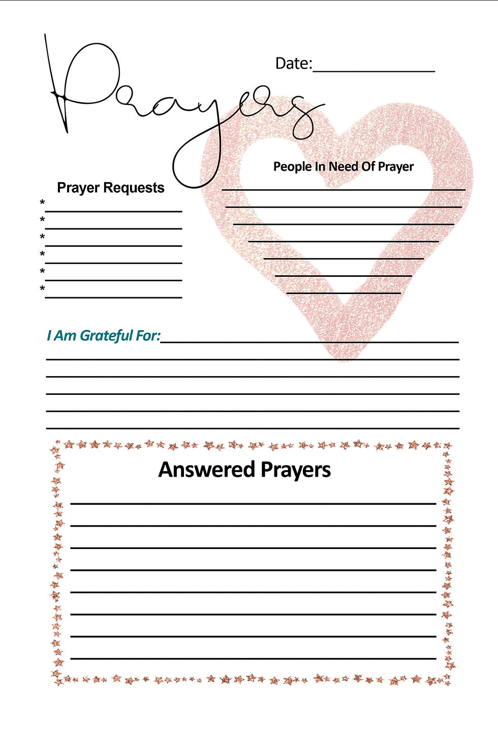 Thumbnail: Bless the Heart that Prays Journal