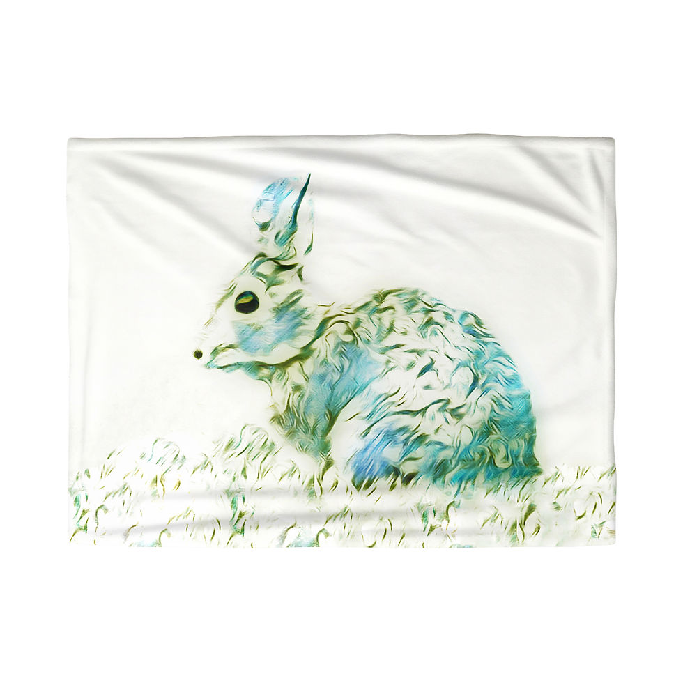 Thumbnail: Cottontail Blues Blanket