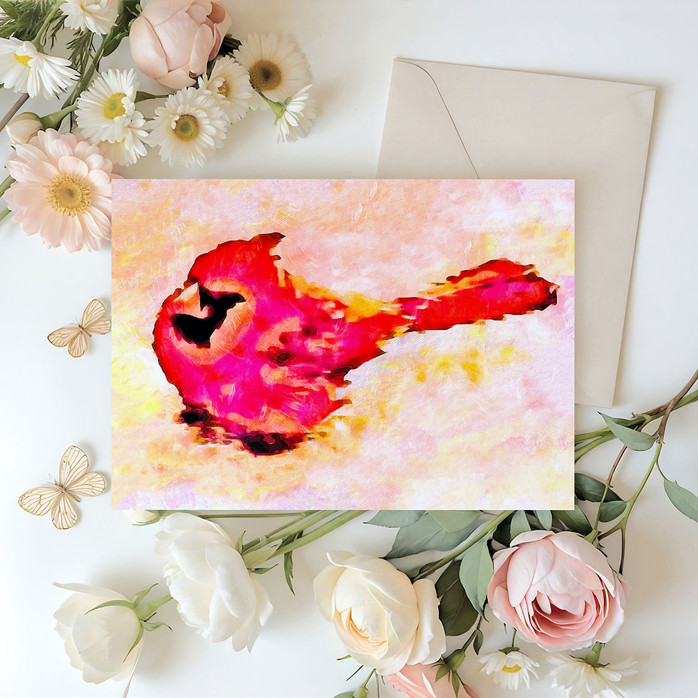 Thumbnail: Messenger Of Hope Greeting Card