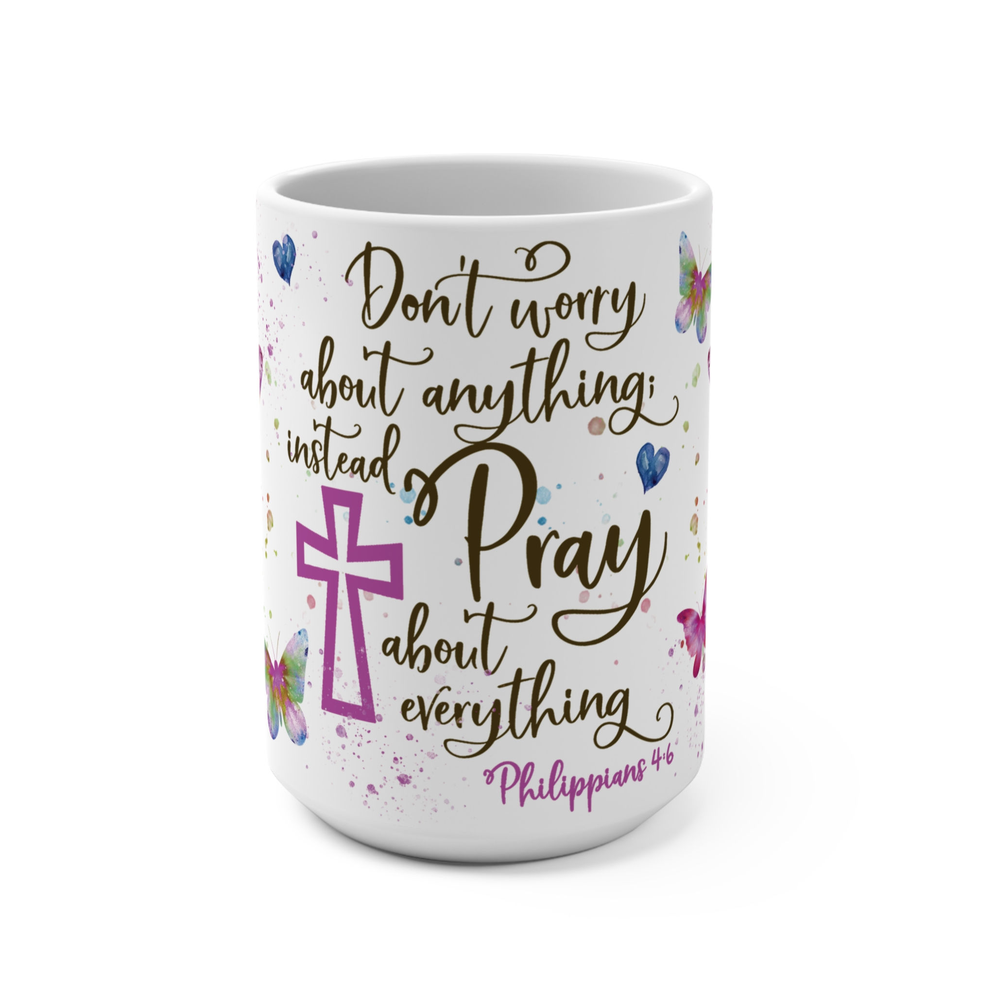 Bless The Heart That Prays Journal Mug