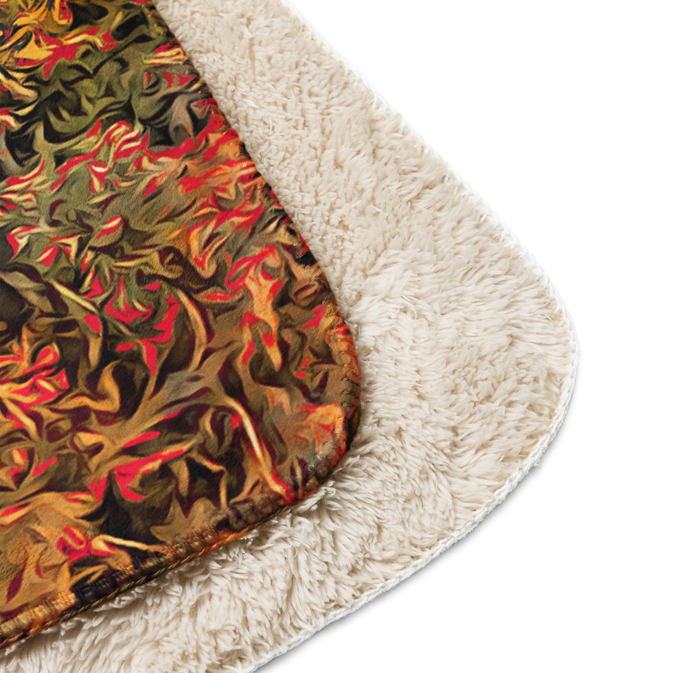 Thumbnail: Fall At The Cabin Blanket