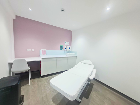 Modern treatment room