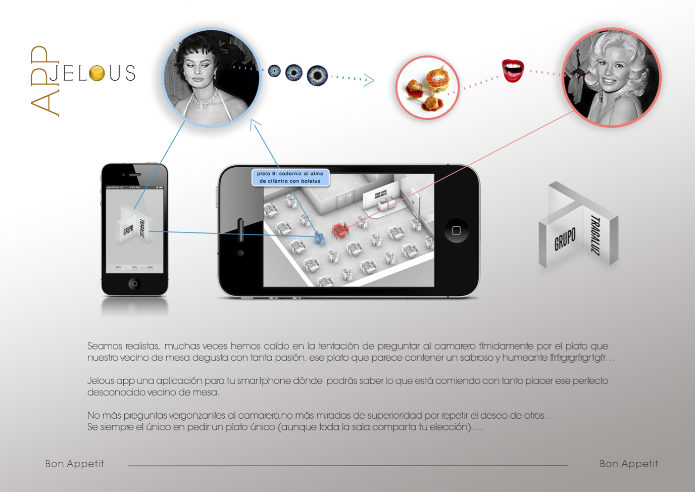 App Jelous (tragaluz)