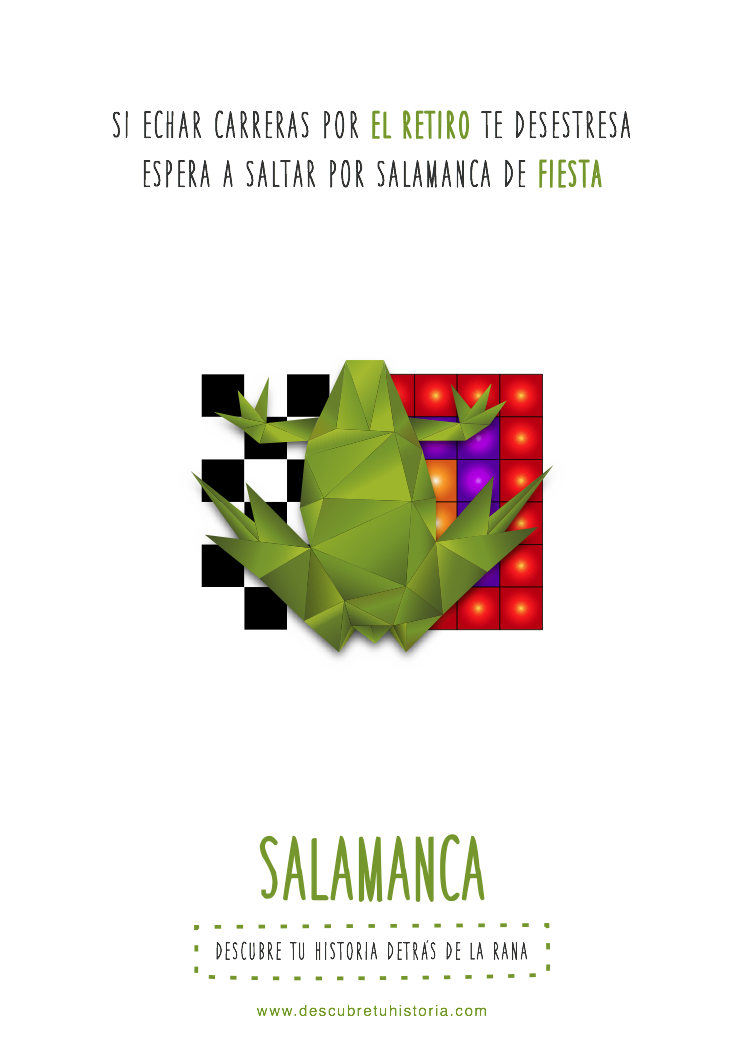 gráfica Salamanca: baile de la rana