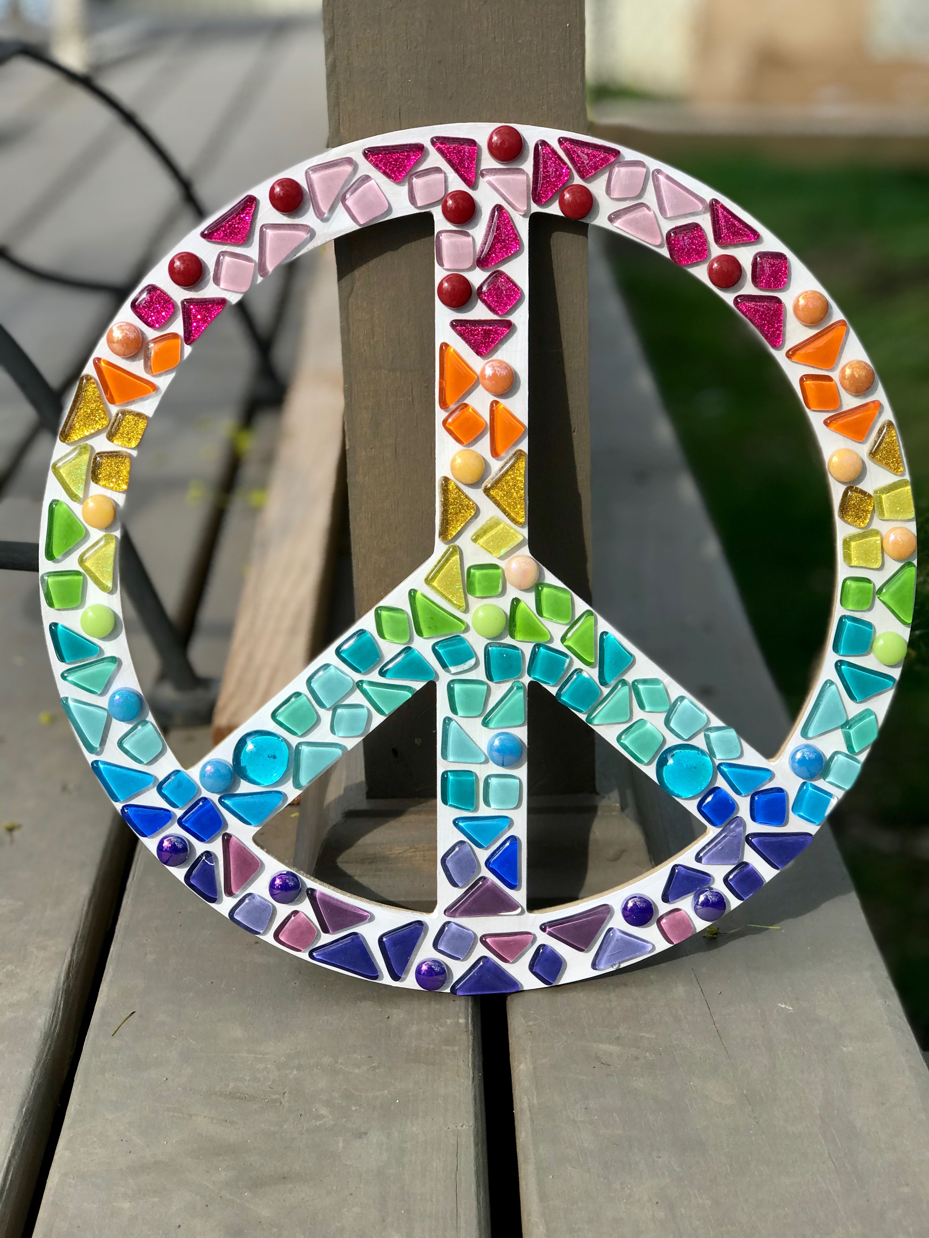 Peace Sign Mosaic Kit