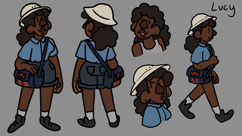 Lucy Colored Turnaround