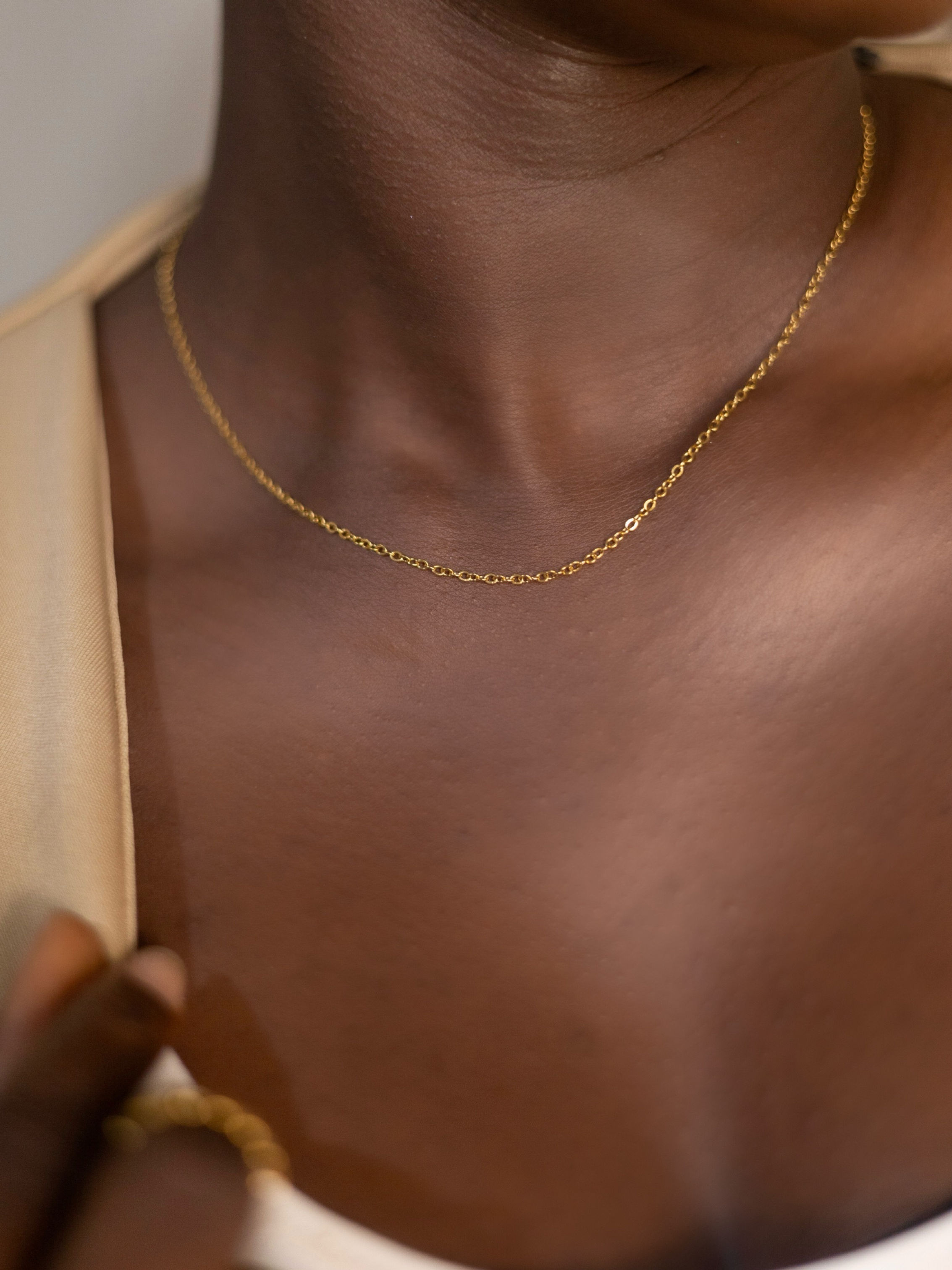 Thin Plain Necklaces