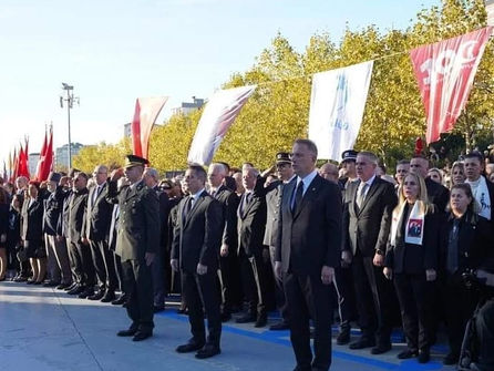 10 Kasım Atatürk'ü Anma Töreni