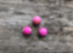 Imperial jasper, hot pink 10 mm