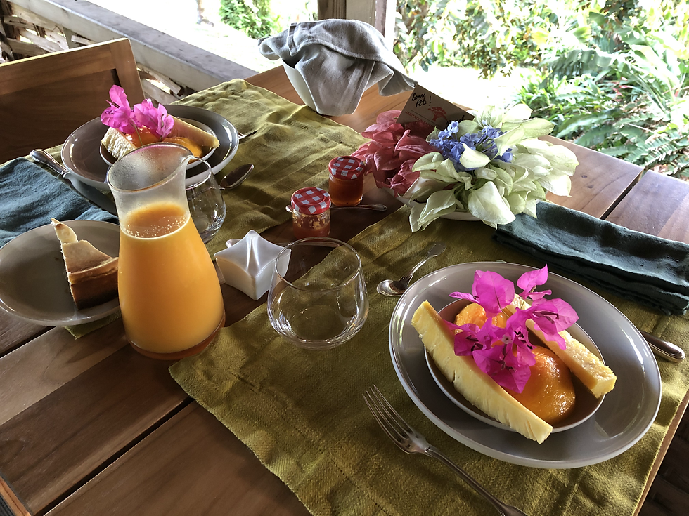 petit dejeuner d'exception guadeloupe