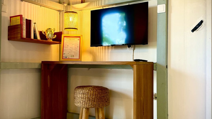 smart-tv salon ecolodge cottage guesthouse guestroom best luxury guadeloupe cafeiere beausejour