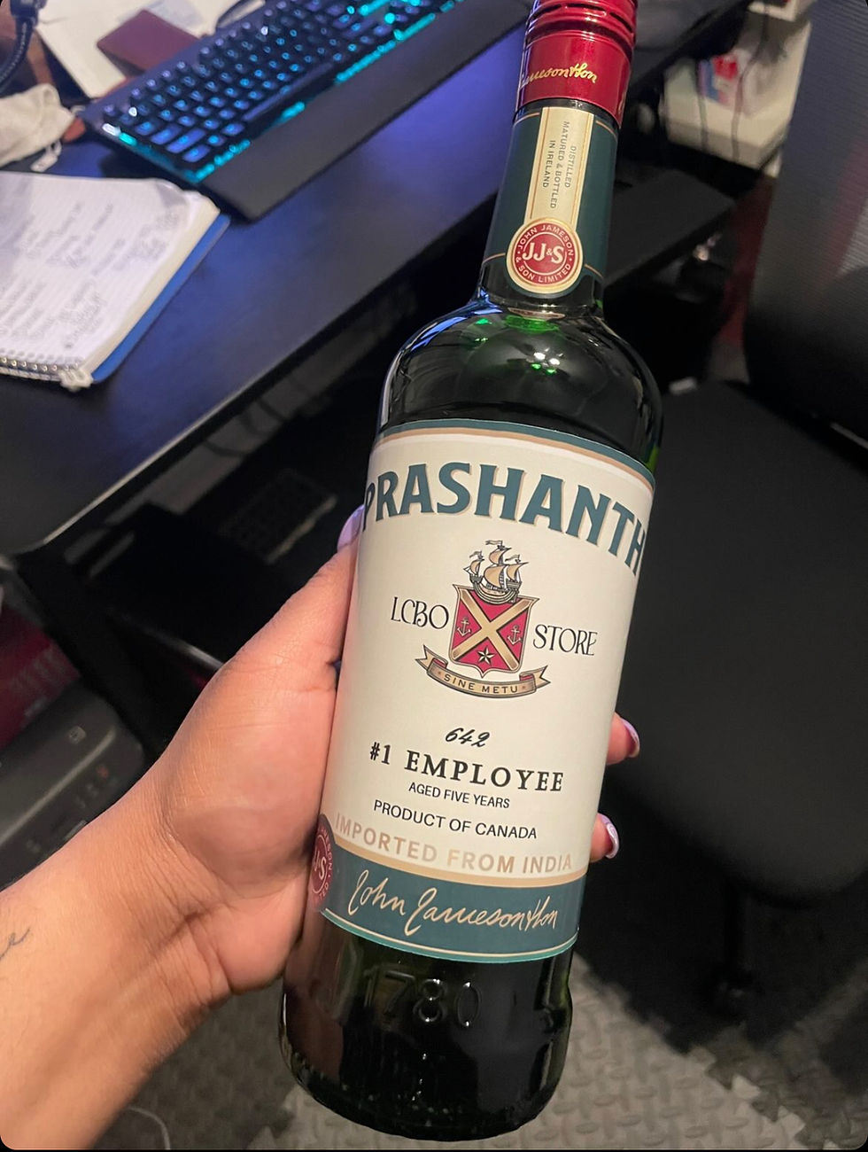 Thumbnail: Jameson Custom Sticker Label