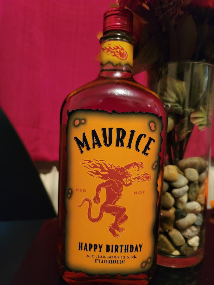 Thumbnail: Fireball Custom Sticker Label