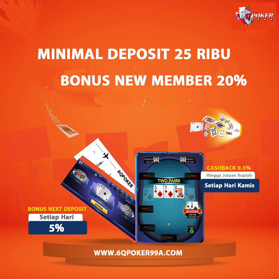 Bonus deposit poker online idnplay