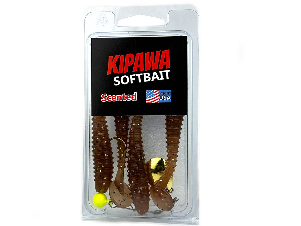 Thumbnail: Soft Bait with 1/4 oz 4/0 Hook - 4 Count