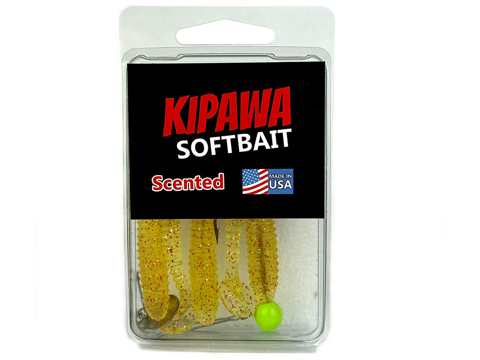 Thumbnail: Soft Bait with 1/4 oz 3/0 Hook - 5 Count