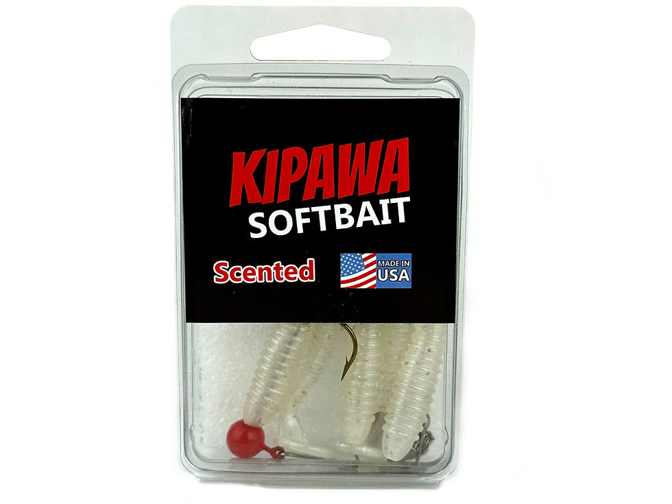 Thumbnail: Soft Bait with 1/4 oz 3/0 Hook - 5 Count