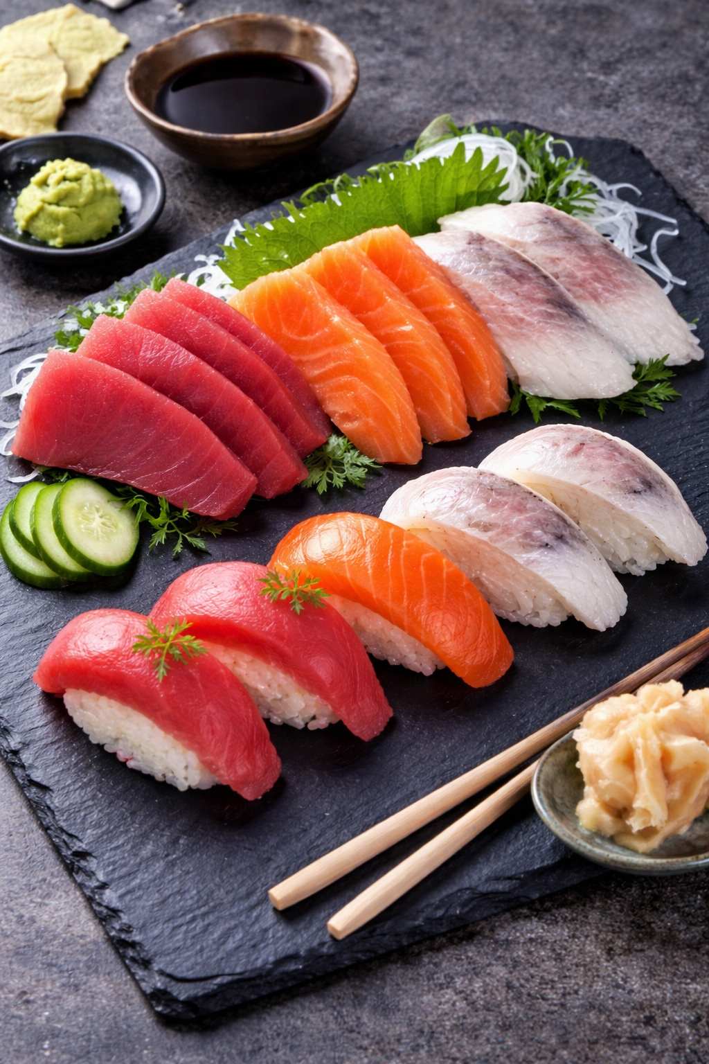 FISCH-BOX - PLATEAU "SUSHI& SASHIMI"