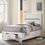 Thumbnail: miranda twin storage bed white