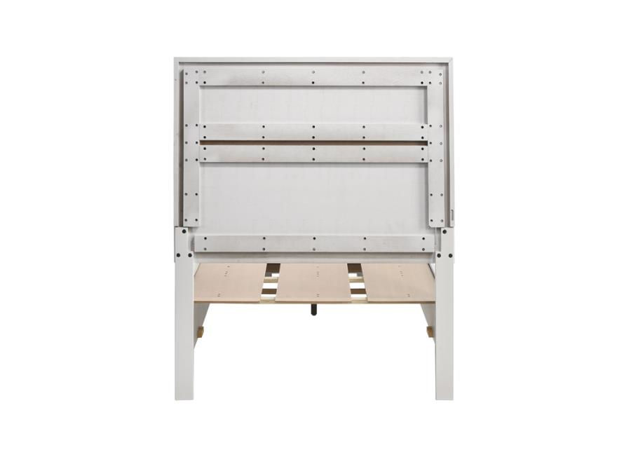 Thumbnail: miranda twin storage bed white